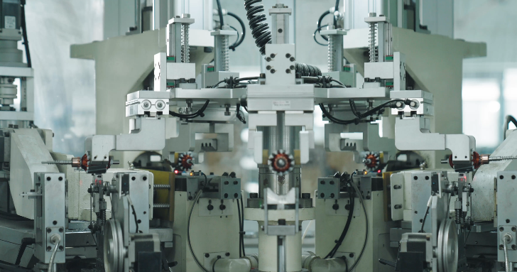 Automated production equipment at RUNDA