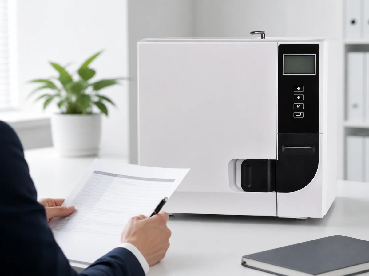 RUNDA MAX-8X sterilizer prepared for a model and product inquiry