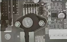 RUNDA 8A brochure photograph of the Motorola pressure sensor and circuit board